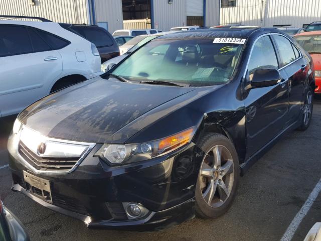 JH4CU2F83DC010681 - 2013 ACURA TSX SE BLACK photo 2