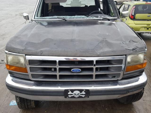 1FMEU15H3NLA92656 - 1992 FORD BRONCO U10 BLACK photo 7