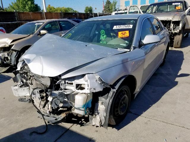 1G1ZC5E15BF130863 - 2011 CHEVROLET MALIBU 1LT SILVER photo 2