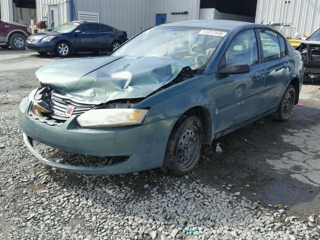 1G8AJ55F96Z118588 - 2006 SATURN ION LEVEL GREEN photo 2