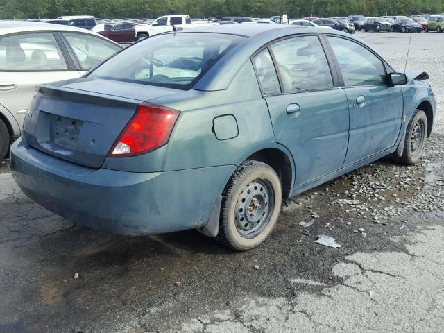 1G8AJ55F96Z118588 - 2006 SATURN ION LEVEL GREEN photo 4