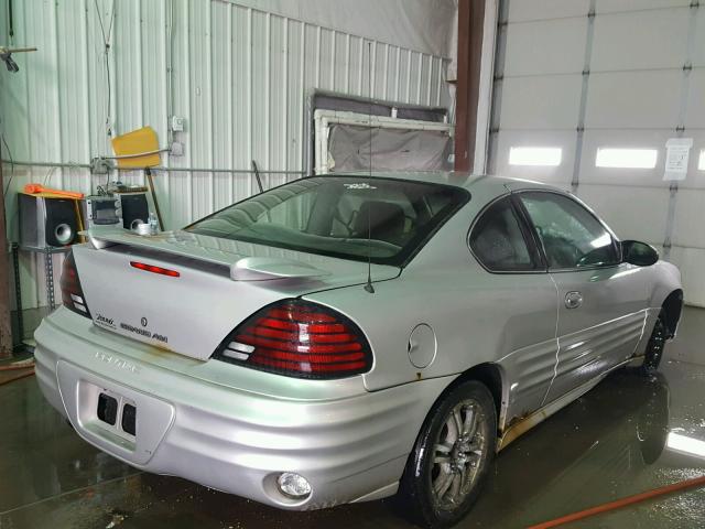 1G2NF12E72C272361 - 2002 PONTIAC GRAND AM S Gümüş foto 4