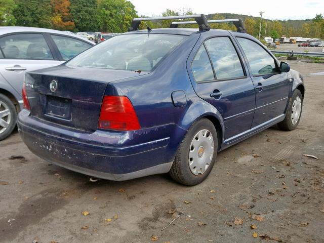 3VWRK69M72M052796 - 2002 VOLKSWAGEN JETTA GL BLUE photo 4