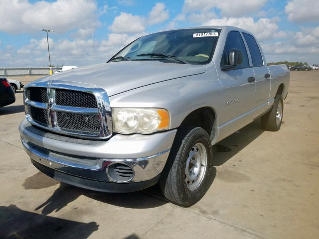 1D7HU18NX4S733749 - 2004 DODGE RAM 1500 S SILVER photo 2