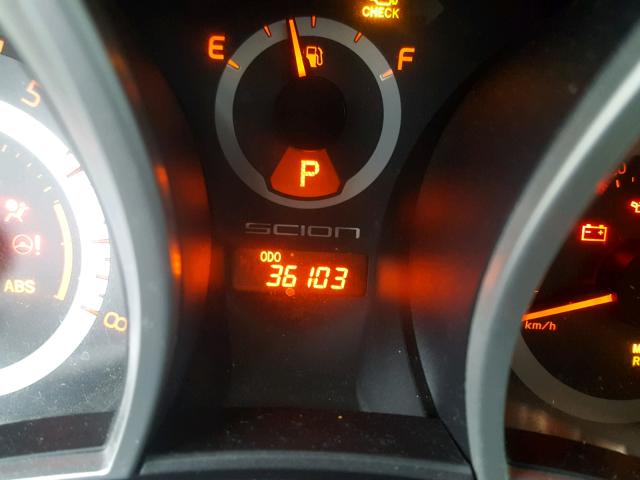 JTKJF5C79FJ009428 - 2015 TOYOTA SCION TC Qırmızı foto 8