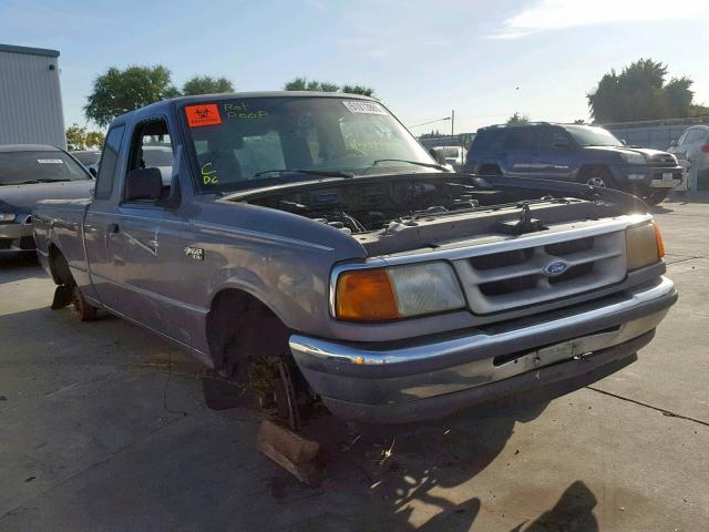 1FTCR14A0TPB06231 - 1996 FORD RANGER SUP GRAY photo 1