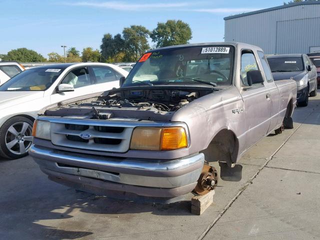 1FTCR14A0TPB06231 - 1996 FORD RANGER SUP GRAY photo 2