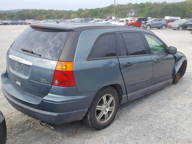 2A8GF48X87R326708 - 2007 CHRYSLER PACIFICA GREEN photo 4