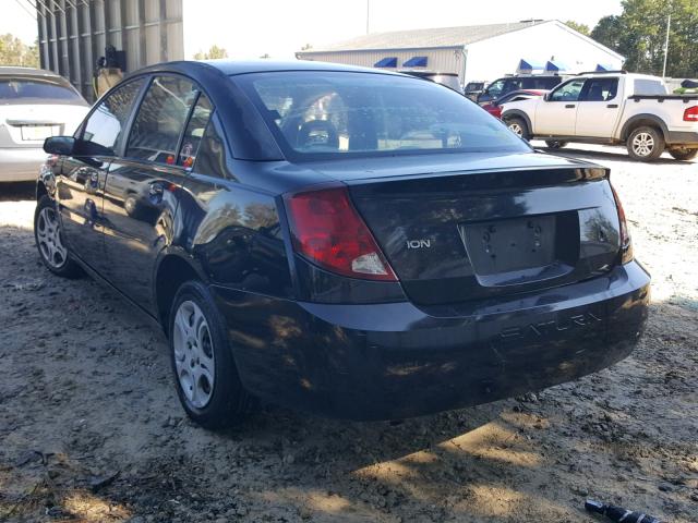 1G8AJ52F64Z200814 - 2004 SATURN ION LEVEL BLACK photo 3