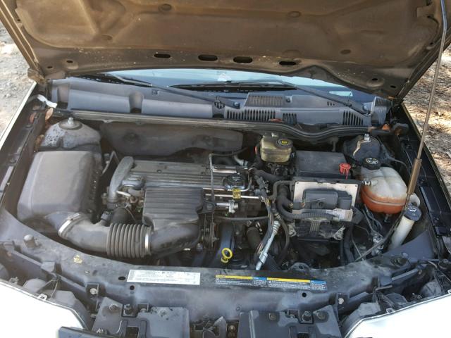 1G8AJ52F64Z200814 - 2004 SATURN ION LEVEL BLACK photo 7