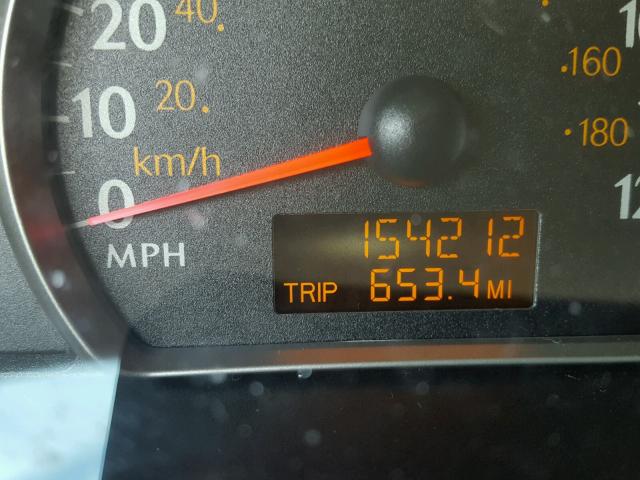 1G8AJ52F64Z200814 - 2004 SATURN ION LEVEL BLACK photo 8