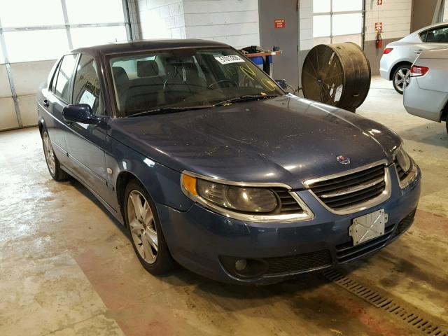 YS3EH49G073517628 - 2007 SAAB 9-5 AERO BLUE photo 1