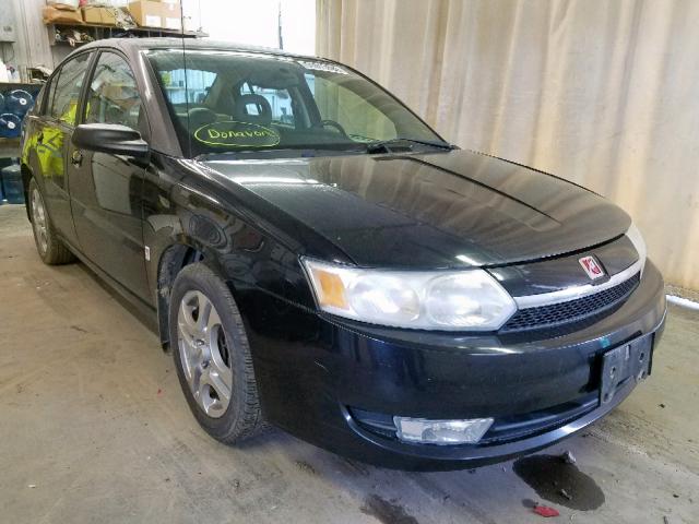 1G8AL52F14Z102882 - 2004 SATURN ION LEVEL BLACK photo 1