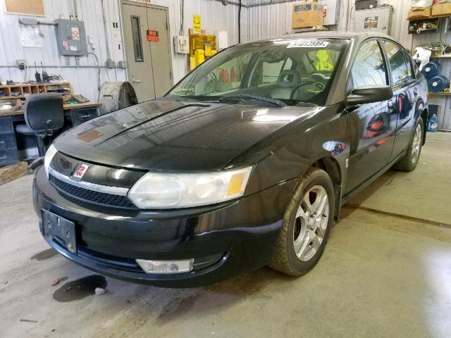 1G8AL52F14Z102882 - 2004 SATURN ION LEVEL BLACK photo 2