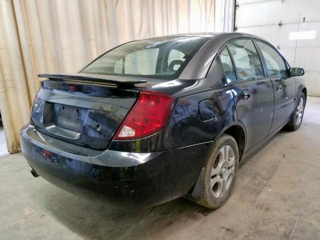 1G8AL52F14Z102882 - 2004 SATURN ION LEVEL BLACK photo 4