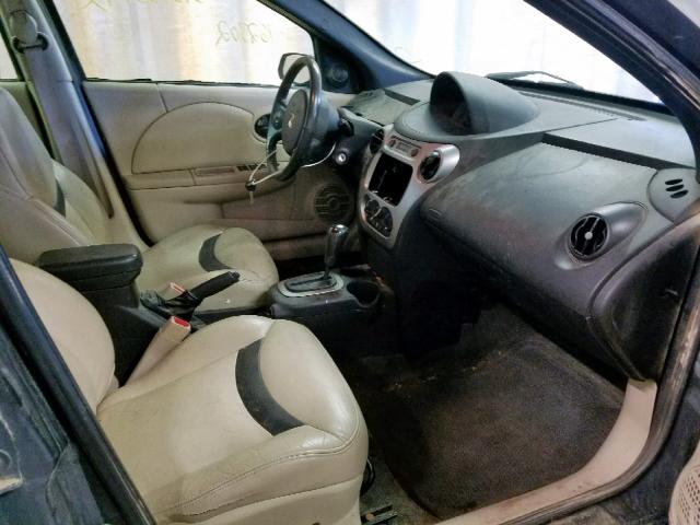 1G8AL52F14Z102882 - 2004 SATURN ION LEVEL BLACK photo 5