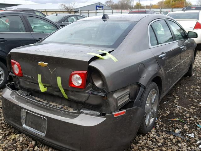 1G1ZD5EU8CF306426 - 2012 CHEVROLET MALIBU 2LT SILVER photo 4