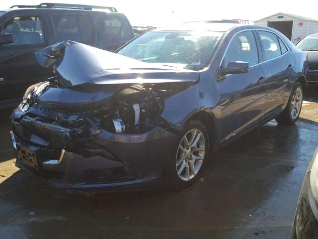 1G11C5SLXEF203474 - 2014 CHEVROLET MALIBU 1LT 蓝色 照片 2