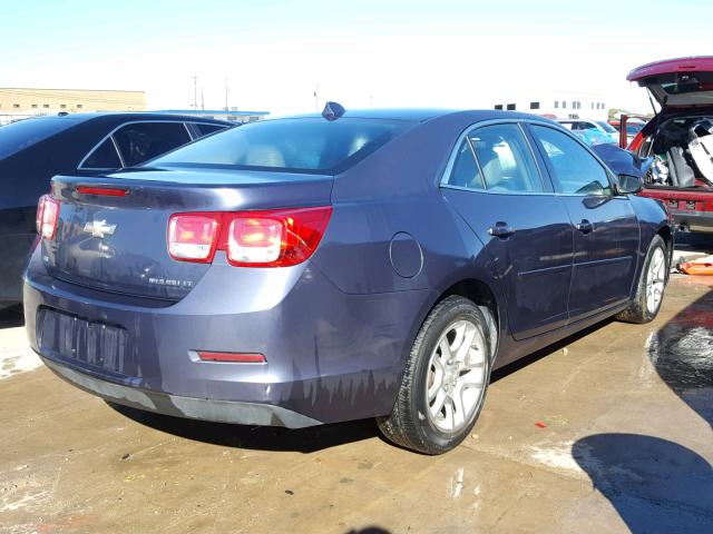 1G11C5SLXEF203474 - 2014 CHEVROLET MALIBU 1LT 蓝色 照片 4