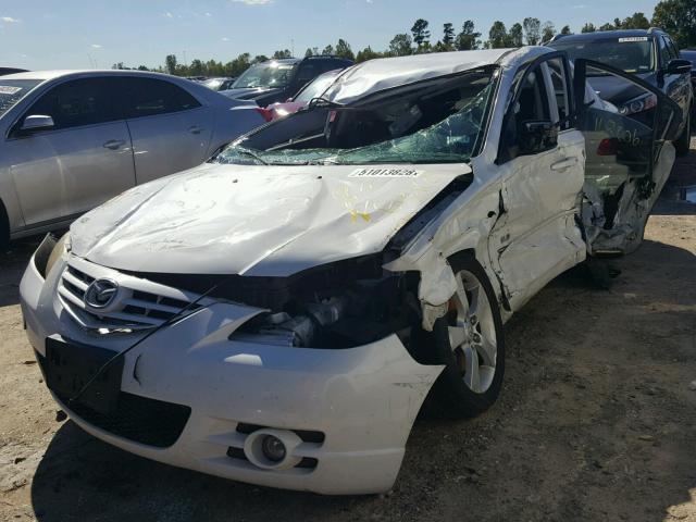 JM1BK323061446471 - 2006 MAZDA 3 S WHITE photo 2