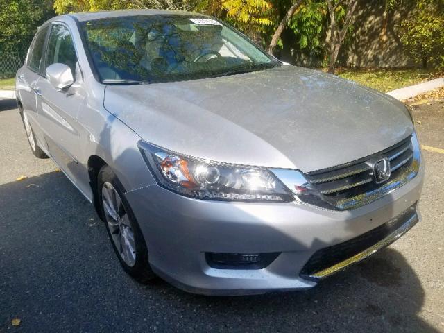 1HGCR2F88EA017983 - 2014 HONDA ACCORD EXL SILVER photo 1