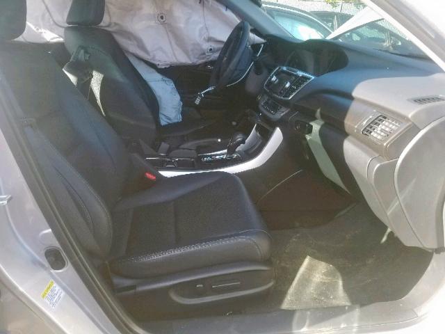 1HGCR2F88EA017983 - 2014 HONDA ACCORD EXL SILVER photo 5