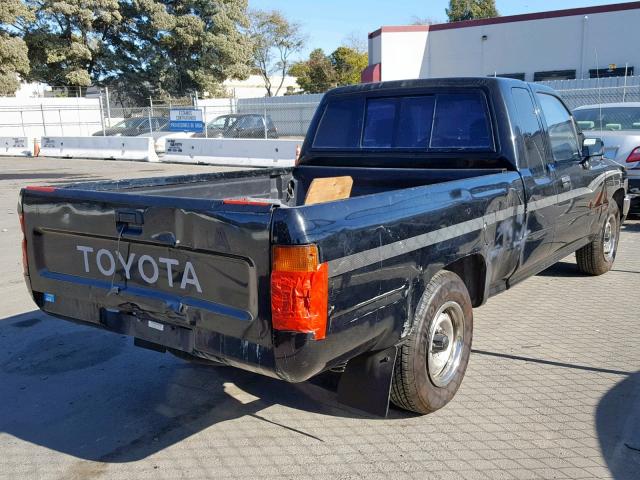 JT4RN93P8M5040566 - 1991 TOYOTA PICKUP 1/2 BLACK photo 4