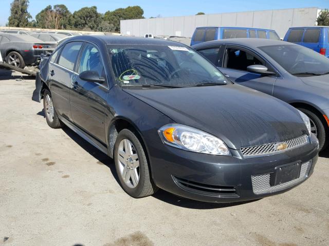 2G1WB5E31G1182691 - 2016 CHEVROLET IMPALA LIM GRAY photo 1