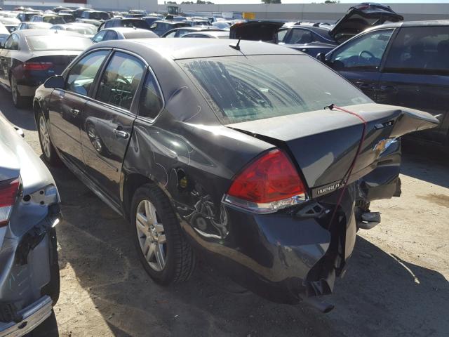 2G1WB5E31G1182691 - 2016 CHEVROLET IMPALA LIM GRAY photo 3