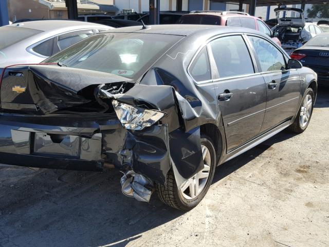 2G1WB5E31G1182691 - 2016 CHEVROLET IMPALA LIM GRAY photo 4