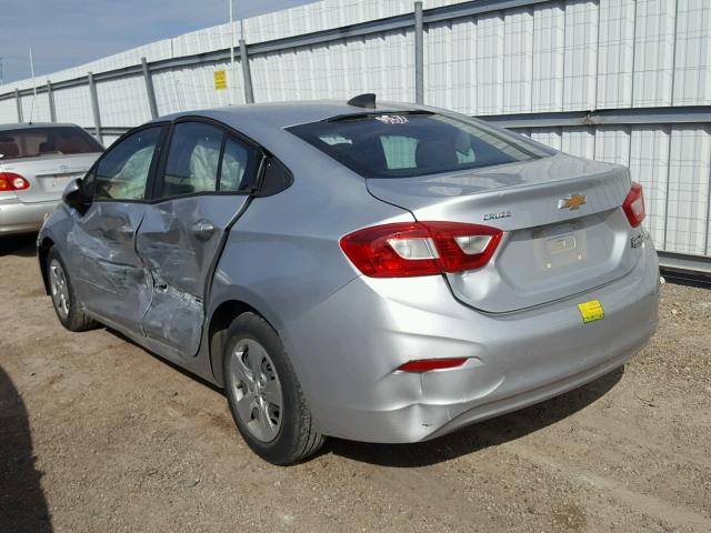 1G1BC5SM8G7317922 - 2016 CHEVROLET CRUZE LS SILVER photo 3