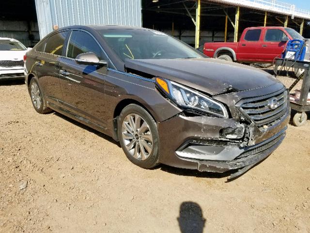 5NPE34AF9GH382534 - 2016 HYUNDAI SONATA SPO CHARCOAL photo 1