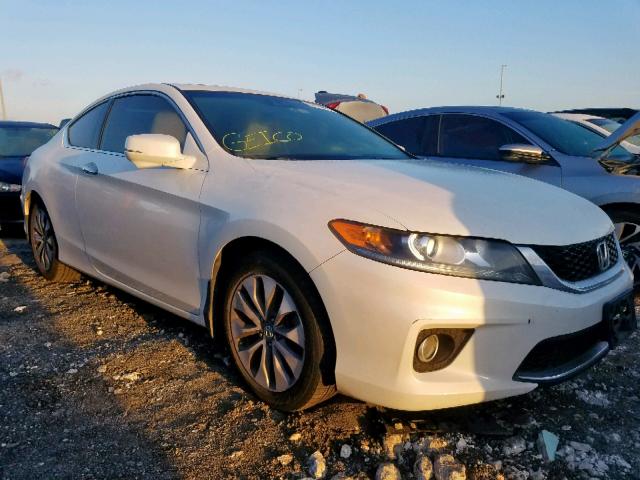 1HGCT1B87DA005047 - 2013 HONDA ACCORD EXL WHITE photo 1