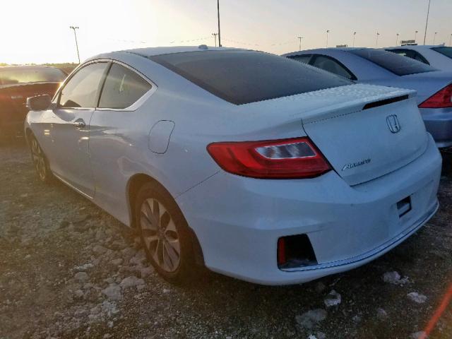 1HGCT1B87DA005047 - 2013 HONDA ACCORD EXL WHITE photo 3