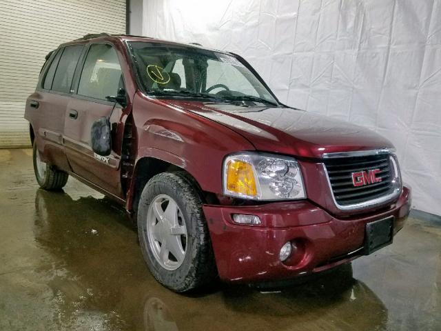 1GKDT13S122204491 - 2002 GMC ENVOY RED photo 1