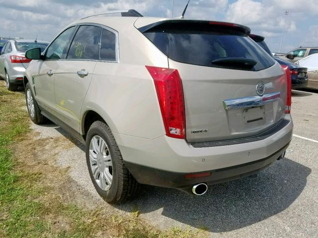 3GYFNAEY4BS621795 - 2011 CADILLAC SRX LUXURY GOLD photo 3