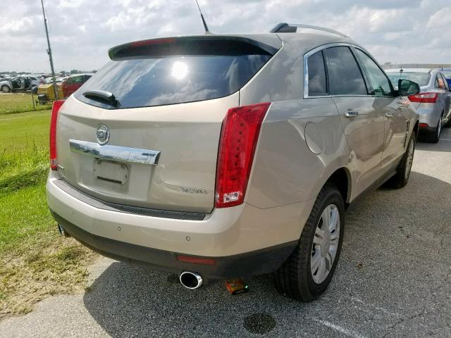 3GYFNAEY4BS621795 - 2011 CADILLAC SRX LUXURY GOLD photo 4