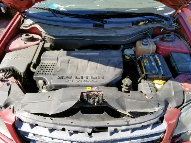 2A4GM68416R639901 - 2006 CHRYSLER PACIFICA T RED photo 7