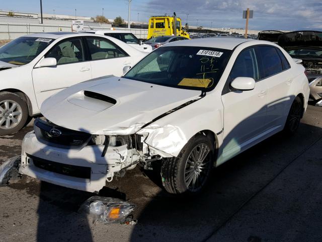 JF1GV7E66DG006670 - 2013 SUBARU IMPREZA WR WHITE photo 2