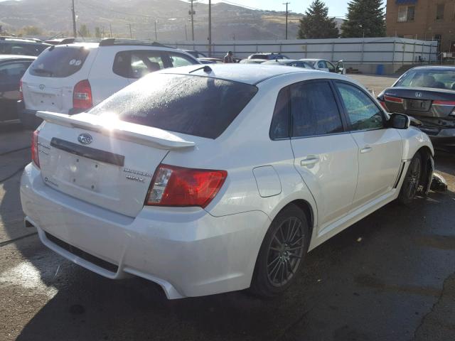 JF1GV7E66DG006670 - 2013 SUBARU IMPREZA WR WHITE photo 4