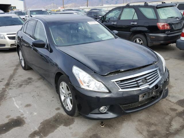 JN1CV6AR1DM763922 - 2013 INFINITI G37 BLACK photo 1