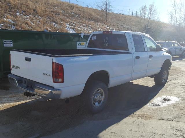 3D7KU28C14G183875 - 2004 DODGE RAM 2500 S Ağ foto 4