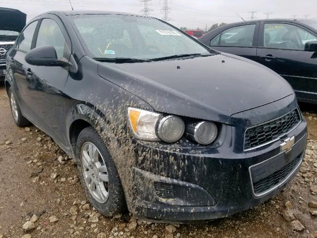 1G1JA5SH9C4167710 - 2012 CHEVROLET SONIC LS 黑色 照片 1