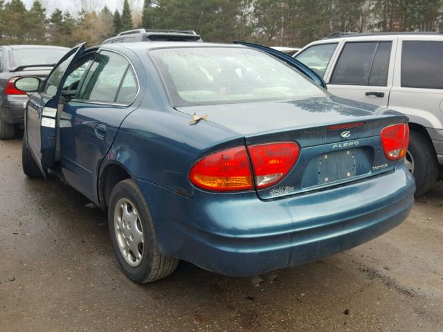 1G3NK52F63C238579 - 2003 OLDSMOBILE ALERO GX GREEN photo 3