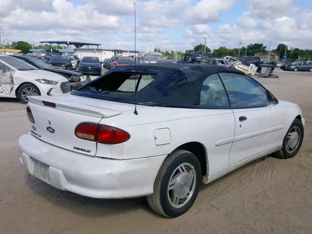 4G1JF3248TB104644 - 1996 CHEVROLET CAVALIER L WHITE photo 4