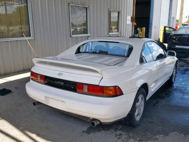 JT2SW21MXM0008366 - 1991 TOYOTA MR2 WHITE photo 4