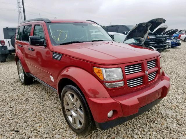 1D4PT4GK0BW528998 - 2011 DODGE NITRO HEAT RED photo 1