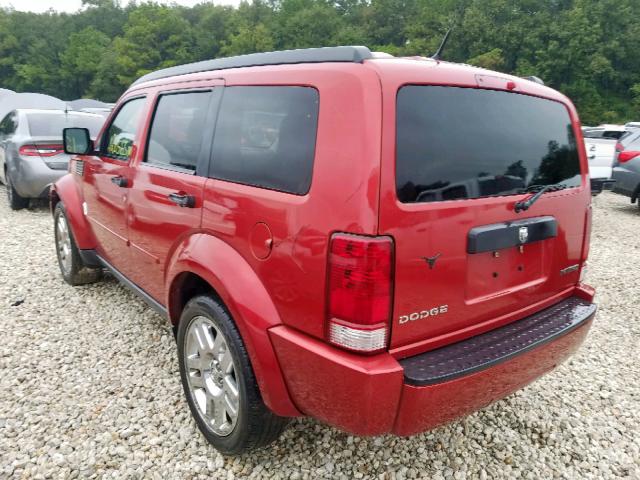 1D4PT4GK0BW528998 - 2011 DODGE NITRO HEAT RED photo 3