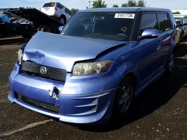 JTLZE4FE6A1111414 - 2010 TOYOTA SCION XB Bənövşəyi foto 2