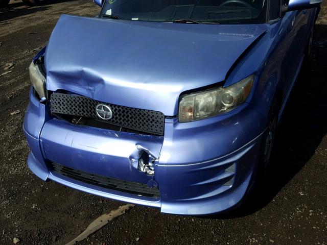 JTLZE4FE6A1111414 - 2010 TOYOTA SCION XB Bənövşəyi foto 7